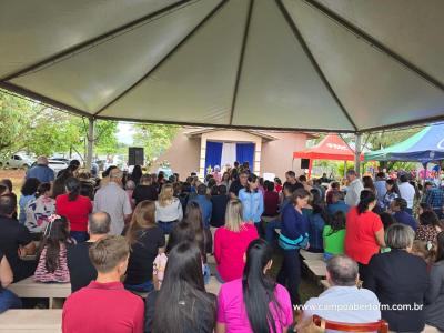 Rio Bonito do IguaÃ§u - Festa N.S. Aparecida atraÃ­ FiÃ©is em Barra Mansa do IguaÃ§u